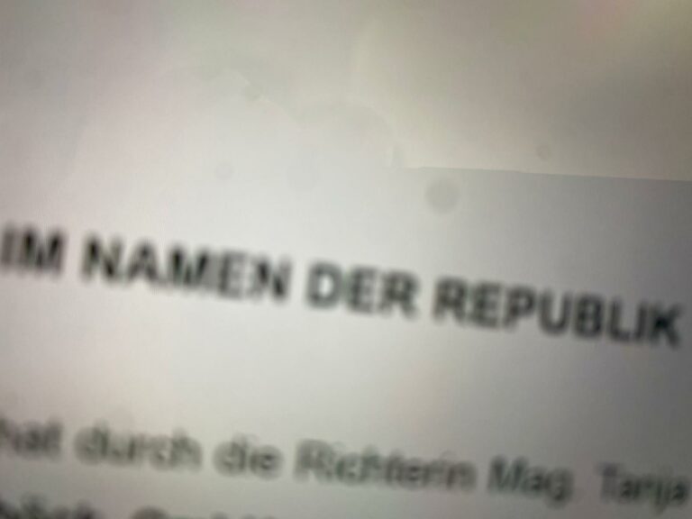 Willkür abgewehrt